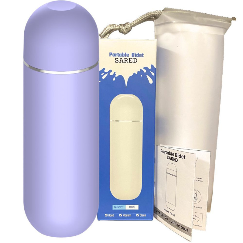 Bidet portable violet