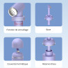 Bidet Portable SARED 380ml - Hygiène Intime Assurée